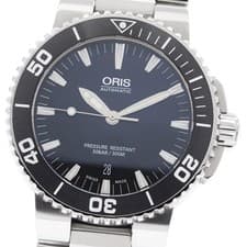 ORIS Aquis 7653 Date black Dial Automatic Men's Watch_948374
