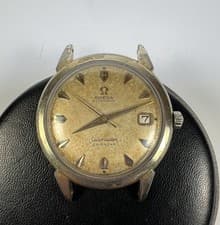 Omega Seamaster Calendar Automatic Cal.502  14K GF c1950 Swiss Original rare