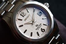 Grand Seiko SBGR017 9S55 Auto 38mm Date SS Silver Dial OH Serviced