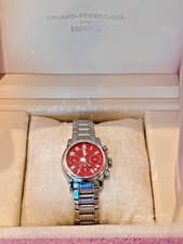 GIRARD PERREGAUX FERRARI CHRONOGRAPH Racing RED  Face Dial 38 MM  REF 8020