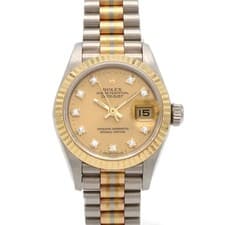 Authentic [Unserviced - Value Price] Rolex Datejust 69179G BIC. WGxYG Mechan...