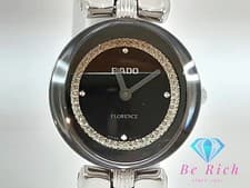 RADO Florence Women Watch Black Silver SS Quartz Analog