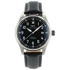 IWC Pilots Mark XX Black Dial Stainless Steel 40mm Automatic Mens Watch IW328201