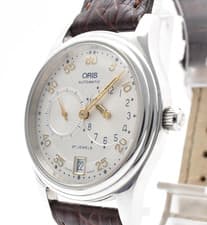 Vintage [EXC+5]  ORIS Classic Regulator 7473 Silver Automatic Men's Watch JAPAN