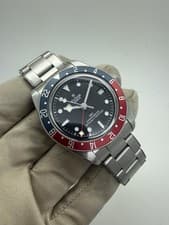 2022 Tudor Black Bay GMT Pepsi Red Blue 41mm Steel Auto Watch 79830RB B+P