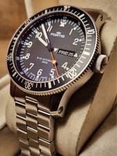 [BLACK DIAL] FORTIS B42 Cosmonaut Day-Date 647.10 Automatic