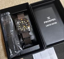 SEIKO Prospex SBDC155 The Black Series Limited Ed. 1968 - Modern Design with box
