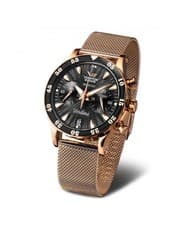 VOSTOK EUROPE Women Analog Quartz Casual Watch Classic Dress Black Dial Waterpro