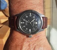 IWC Pilot's Watch Men's Black Watch - IW324101