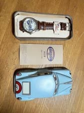 Fossil Classic Brown Leather Watch Unisex Quartz 40mm Water Resistant Used