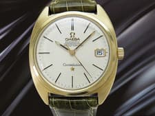 Omega Constellation Chrono Ref. 168.017 Gold Top/SS Silver Dial Automatic Men's