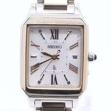 Seiko Lukia 1B32-0AL0 radio-controlled solar watch women watch 4NBG MST ABC20976