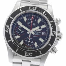 BREITLING A13341 Superocean Chronograph Automatic Men s with Box and  883660 Use