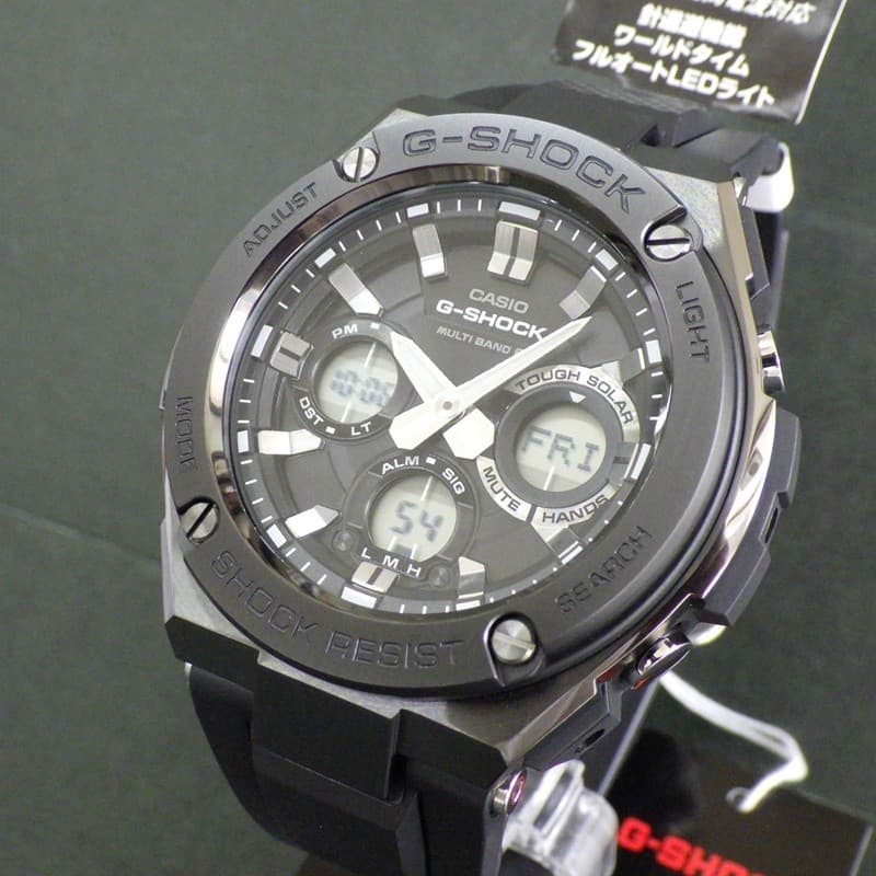 Casio G-Shock G-Steel GST-W110MS-1AJF Black 20 ATM Japan Genuine New