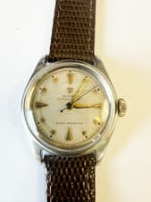 Rolex Oyster Royal Ref 6044 1940s, Original Arrow Dial,  Stainless Steel Vintage