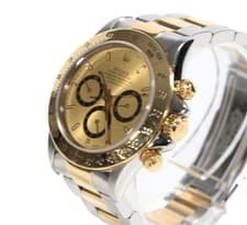 Rolex Daytona ‘Zenith - Inverted 6’ Ref: 16523. 40mm. Gold + Steel 1995 full set