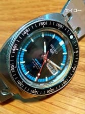 Seiko 5 Sports 6106-8120 Day Date Automatic Men's Watch Used From Japan