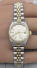 Rolex 6917 Date Silver Dial Watch In Great Condition