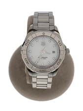 TAG HEUER WAY1413 Quartz Watch Silver Dial Excellent JAPAN