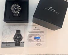 Sinn 104 I St Sa - GermanPilot's Watch Day+Date Countdown Bezel Box+Papers