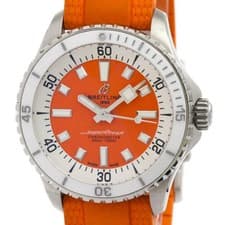 BREITLING Super Ocean Automatic 36 Steel Mens Watch A17377 Polished BF586202