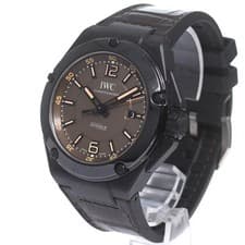 IWC SCHAFFHAUSEN INGENIEUR AMG BLACK SERIES IW322504 46mm Ceramic Rubber #C249