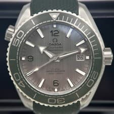 Omega Seamaster Planet Ocean 43.5mm With B&P 215.32.44.21.06.001 Green