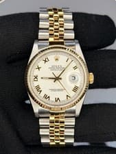 Rolex Datejust 36 16233 Two-Tone Steel & 18k Yellow Gold Jubilee Watch