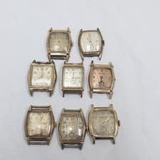 Watchmaker Estate Vintage Bulova Wrist Watch Mechanical Lot Untested AS-IS