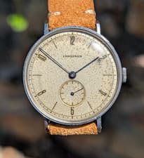 Longines calatrava watch. Minimalist Bauhaus design