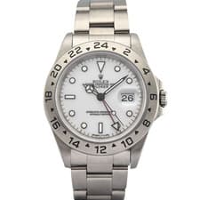 Rolex 16570 Explorer II Polar Dial 40mm 1998 Box & Papers