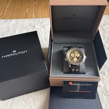 Hamilton Khaki Aviation X-Wind GMT Chrono Quartz Green Dial H779320/ H77932560