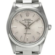 Rolex Air-King 14000 T Series Men's Silver Automatic Watch #W1848