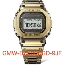 PSL Casio GMW-BZ5000GD-9JF G-Shock Quartz Men Watch Gold Digital Dial JPN
