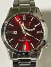 ORIENT STAR 500 Limited Automatic Watch Wristwatch Wine Red Dial Timepiece