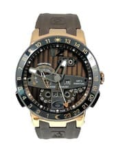 Ulysse Nardin El Toro Perpetual GMT 18K Rose Gold Men's Watch, 322-00