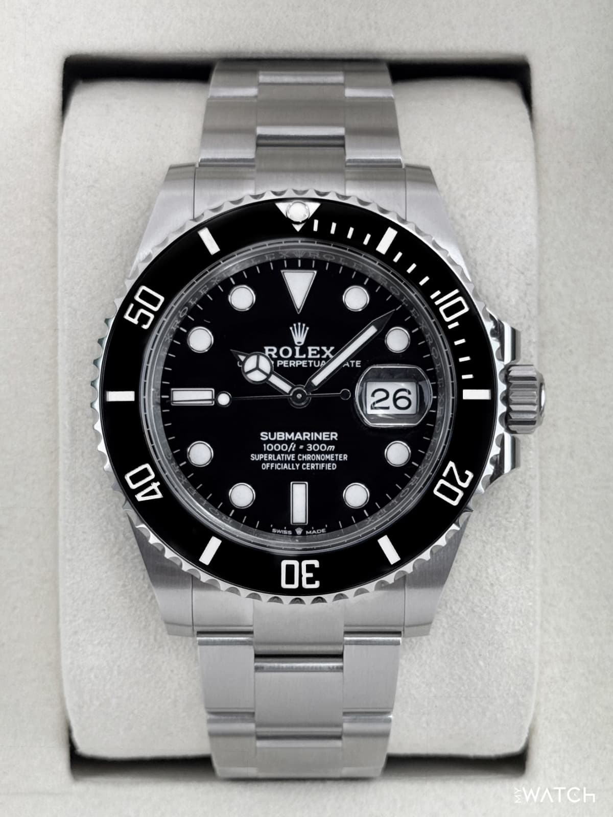 NEW 2026 Rolex Submariner 41mm 126610LN Stainless Steel Black Dial