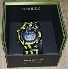 Casio G-SHOCK GW-8200TPF-1JR Master of G FROGMAN Sea Poison Dart Frog Watch