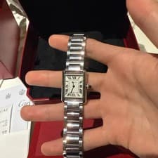 Cartier Tank Must Small Steel Watch Official