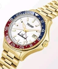 New President Trump #191 White Dial 100% Authentic 18k Gold Plated Limited Watch