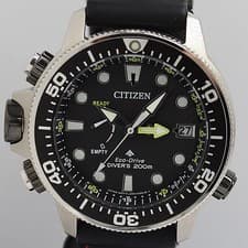 Citizen Eco Drive BN2036 14E Solar Diver Watch Black Dial Date 200M Mens Watch