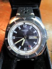 Vintage Cordura Automatic Calendar Dive Watch C.1970s