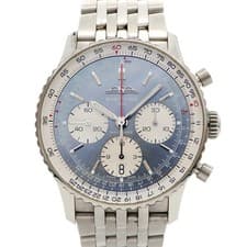 Breitling Navitimer Japan Edition AB0139 Blue Dial Men's Watch GZl1gyji
