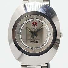 Rado Diastar Automatic Watch Stainless Steel Silver Dial wrist 16cm/6.3in