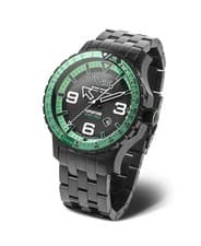 VOSTOK EUROPE Men Analog Automatic Casual Watch Classic Dress Green Dial Waterpr