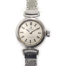 Omega Geneve Antique Ladies Watch Stainless Steel 18mm Hand Windingused