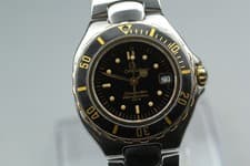 [Ext+5] Omega Seamaster Professinal 200M Gold Quartz woman's Watch From JAPAN