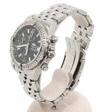 BREITLING Chronomat Evolution Watch A13356 Men's Date Gray Stainless Automatic