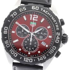 TAG HEUER CAZ101AN Formula 1 Chronograph Quartz Men s Good Condition with Box an