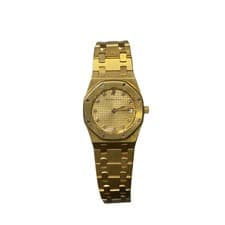 Audemars Piguet Royal Oak 66270BA.OO.0722BA.08 Yellow Gold Champagne Diamond